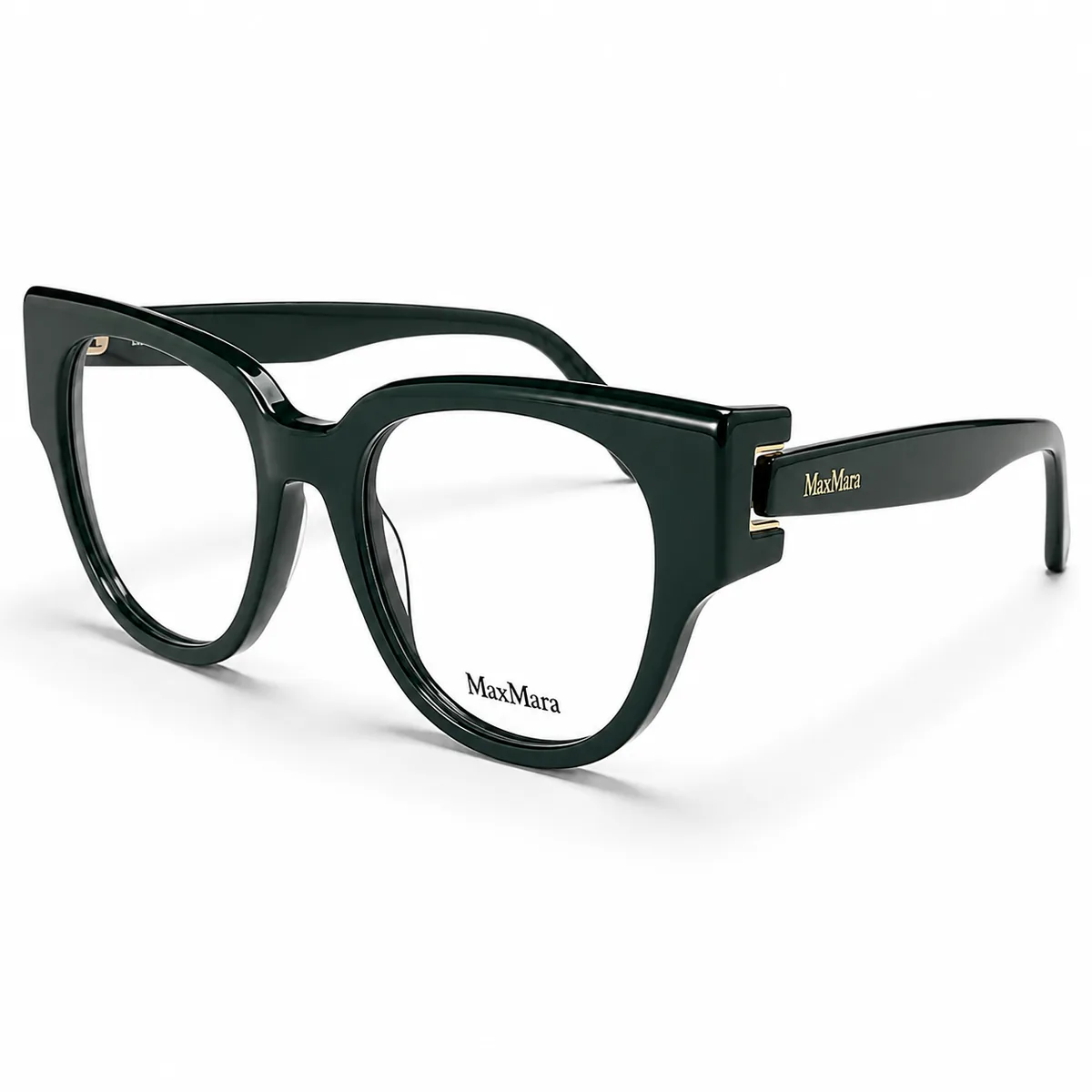 Женская оправа Max Mara MM5183 c.096 — женская тёмно-зелёная оправа